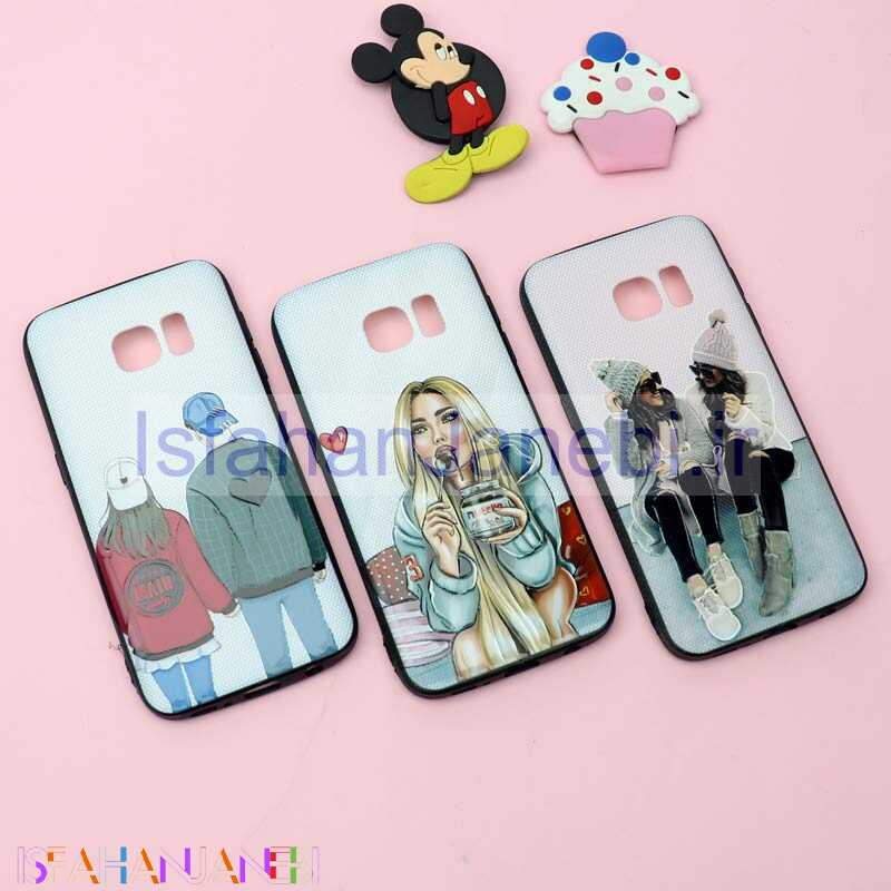 اصفهان جانبی-قاب فانتزی برجسته دخترانه سامسونگ S7 سری 7