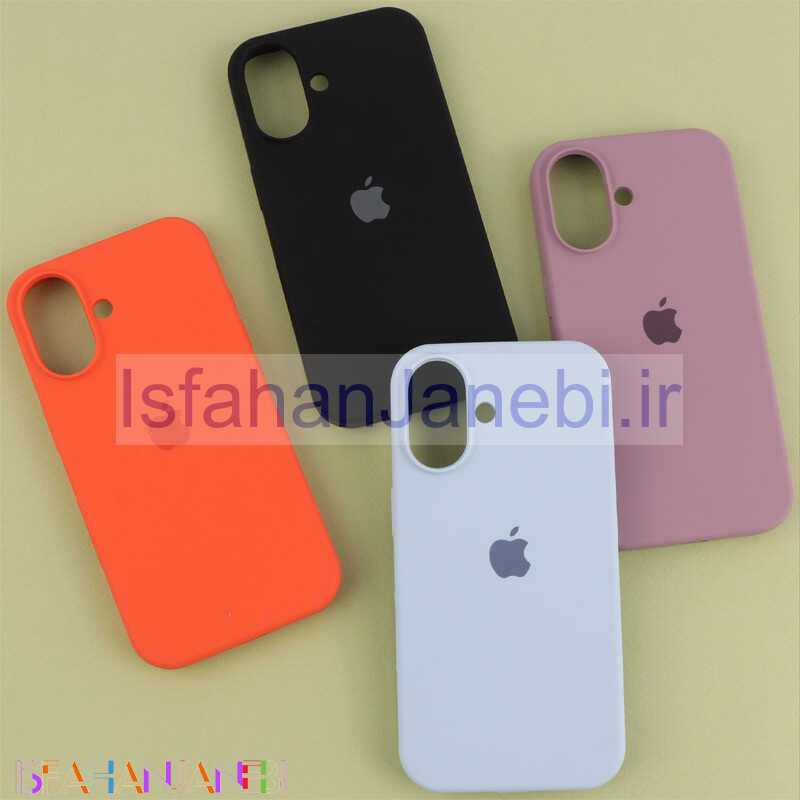 اصفهان جانبی-قاب سیلیکونی اصلی زیربسته آیفون 16