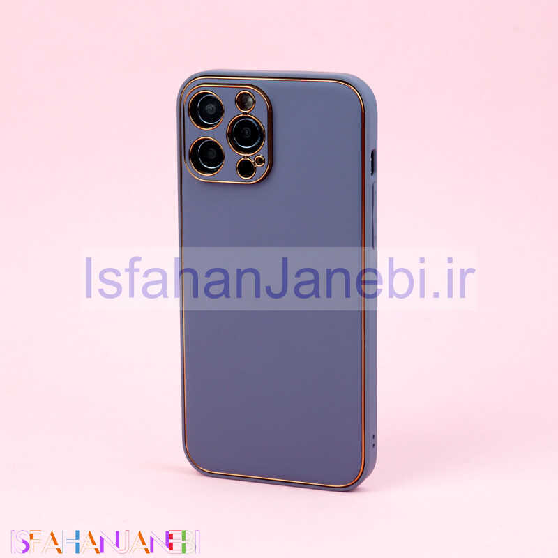 اصفهان جانبی-قاب چرمی My Case QY محافظ لنزدار iPhone 13 Pro Max