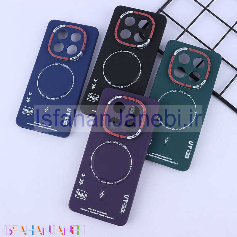 اصفهان جانبی-قاب ژله ای Dcokm شیائومی Redmi Note 14 Pro Plus 5G طرح مگ سیف محافظ لنزدار