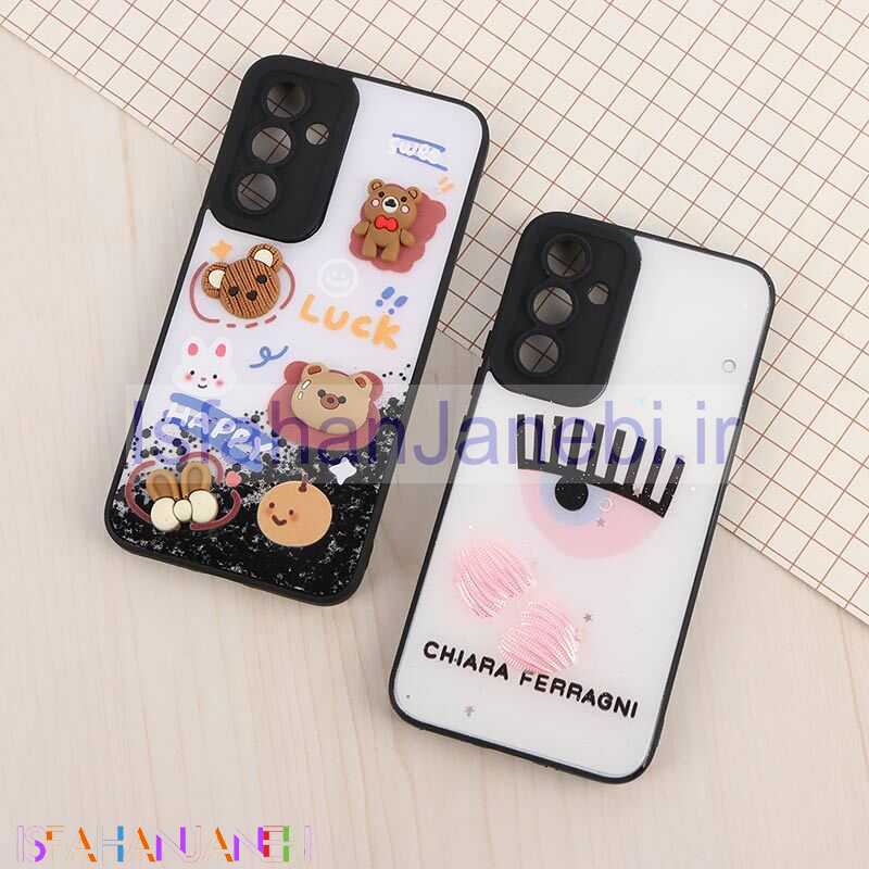 اصفهان جانبی-قاب اکلیلی سامسونگ Galaxy A54 برجسته محافظ لنزدار