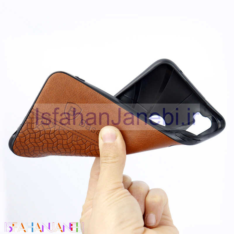 اصفهان جانبی-قاب چرمی BASEUS شیائومی Redmi Note 8