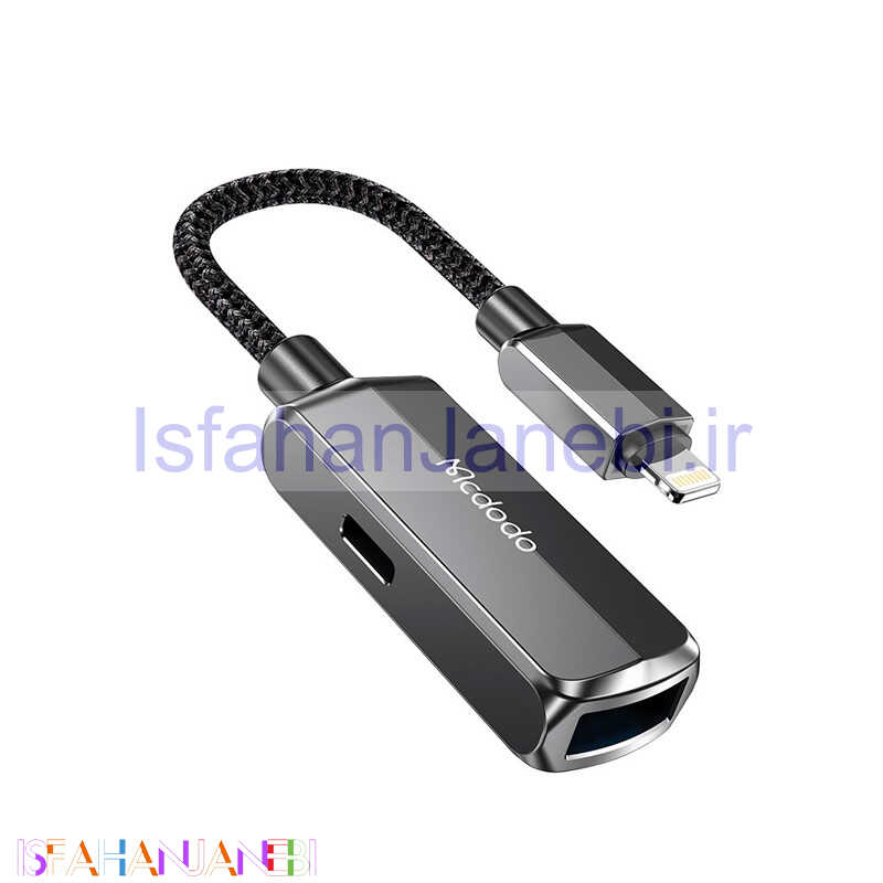 اصفهان جانبی-تبدیل Mcdodo CA-2690 Lightning To USB3.0 / Lightning