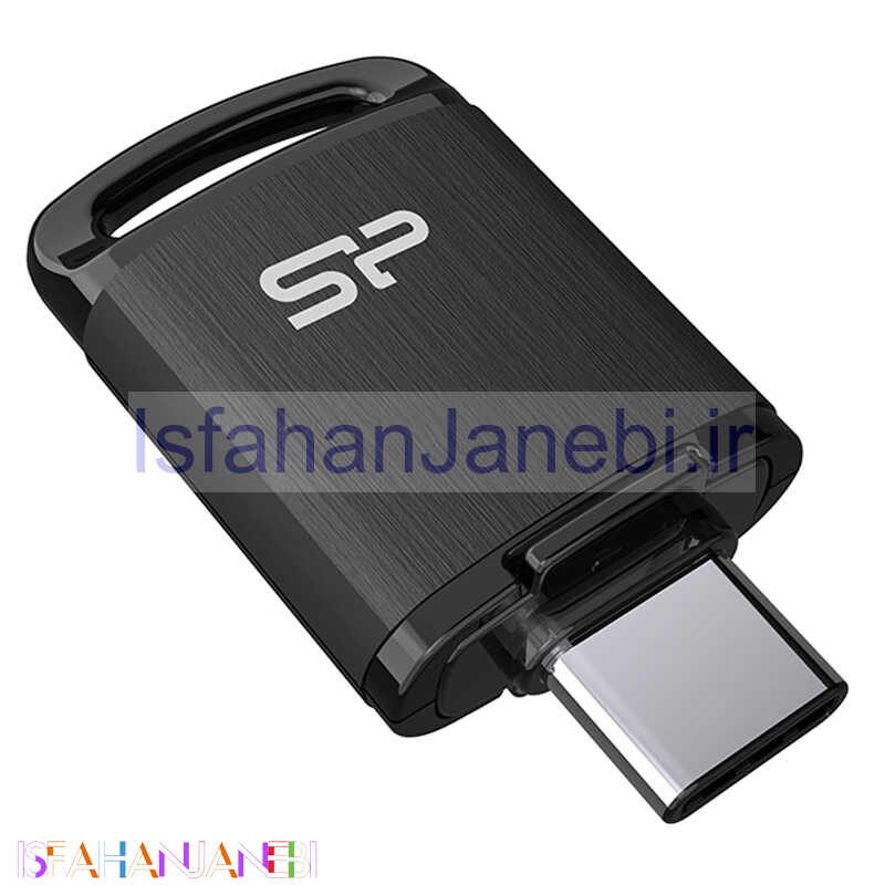 اصفهان جانبی-فلش 64 گیگ سیلیکون پاور Silicon Power Mobile C10 OTG Type-C