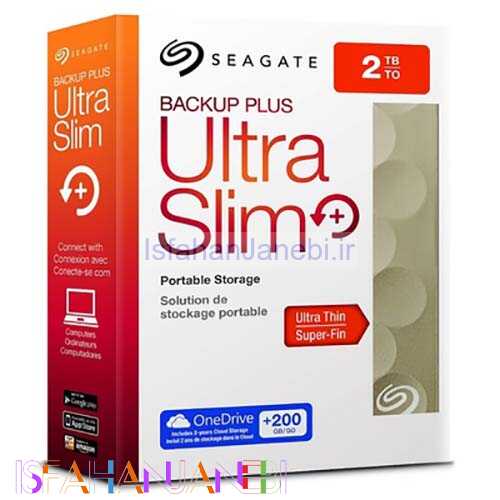 اصفهان جانبی-هارد اکسترنال سیگیت Seagate Backup Plus Ultra Slim 2TB