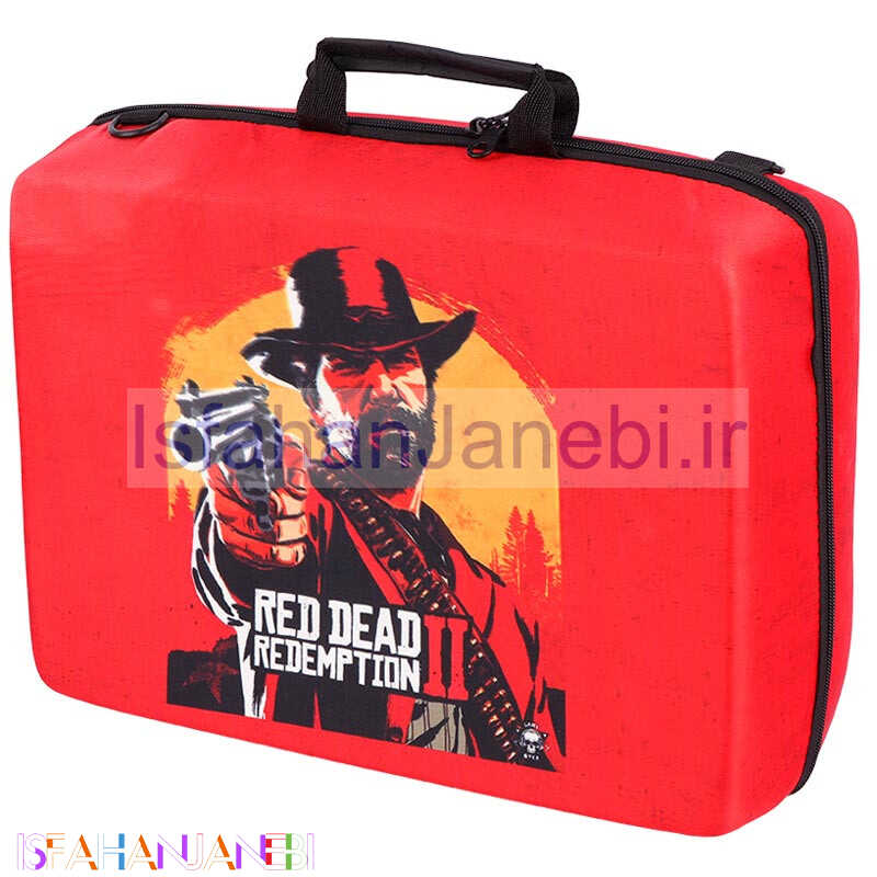 اصفهان جانبی-کیف کنسول بازی PS5 طرح Red Dead Redemption 2 کد 8