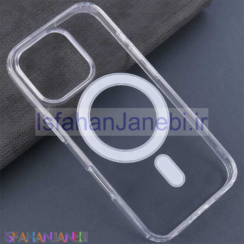 اصفهان جانبی-قاب ضد ضربه مگ سیف Clear Case Magnetic آیفون iPhone 16 Pro