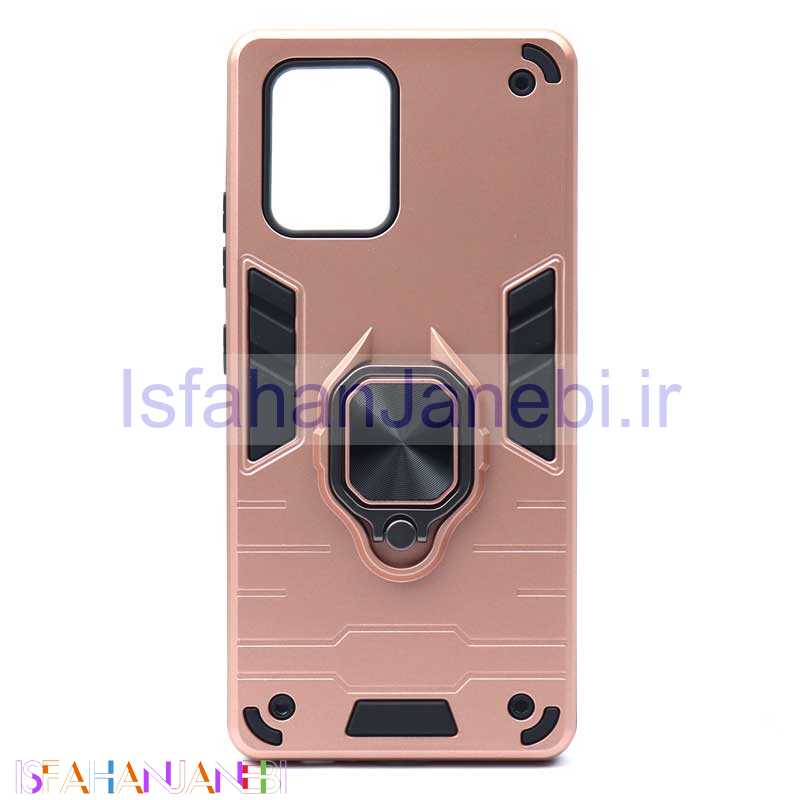 اصفهان جانبی-قاب ضد ضربه هولدر دار بتمن Samsung S10 Lite رزگلد