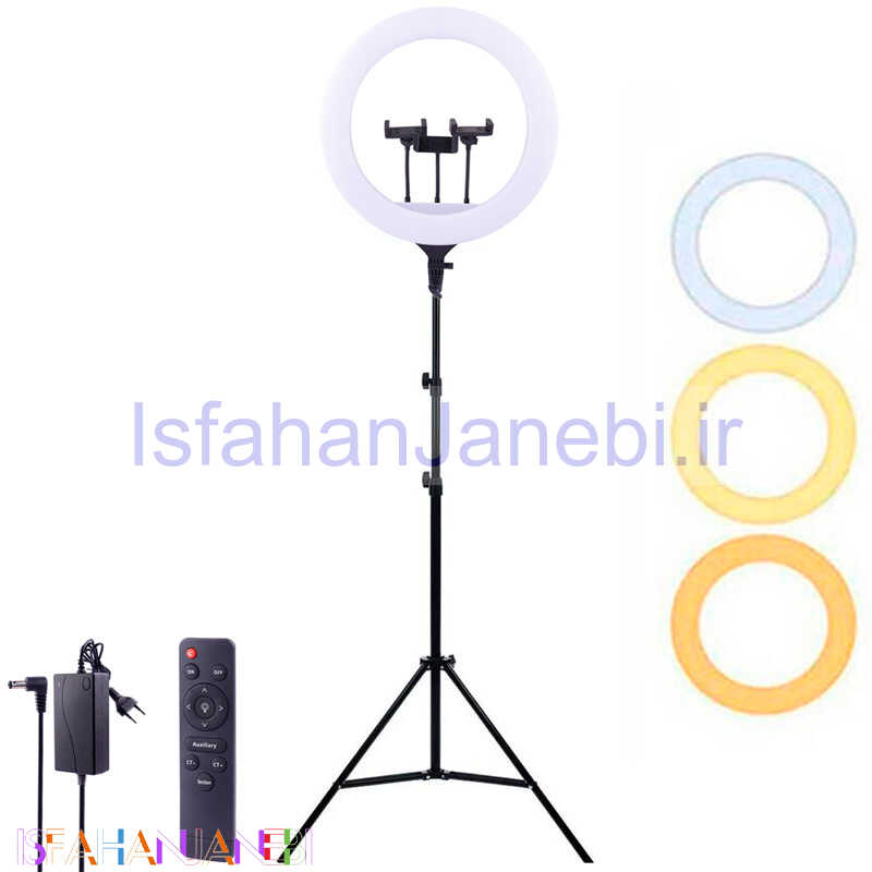 اصفهان جانبی-رینگ لایت پایه دار “Ring Fill Light YQ-460 18