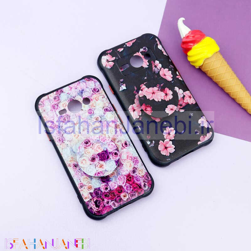 اصفهان جانبی-قاب فانتزی طرحدار دخترانه محافظ لنزدار + پاپ سوکت Samsung Galaxy J1 Ace سری R