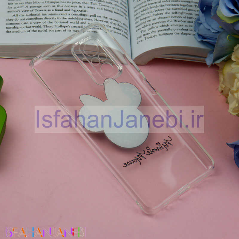 اصفهان جانبی-قاب ژله ای شفاف طرحدار مینی موس Xiaomi Redmi Note 10 Pro