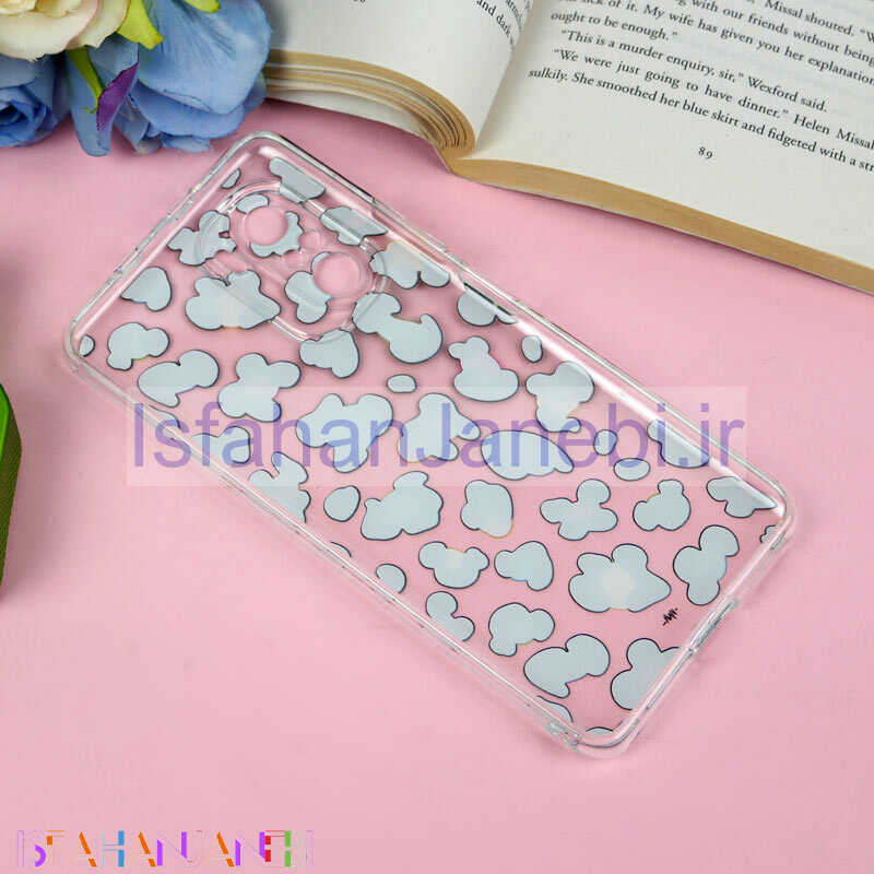 اصفهان جانبی-قاب ژله ای شفاف طرحدار پلنگی Xiaomi Poco F3