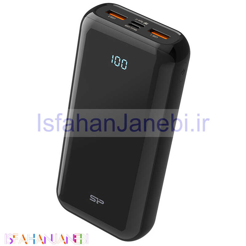 اصفهان جانبی-پاور بانک فست شارژ 20000 سیلیکون پاور Silicon Power QS28 QC3 PD 18W