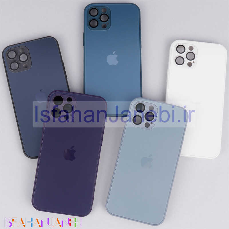 اصفهان جانبی-قاب پشت گلسی لیزری AG-GLASS محافظ لنز شیشه ای iPhone 12 Pro
