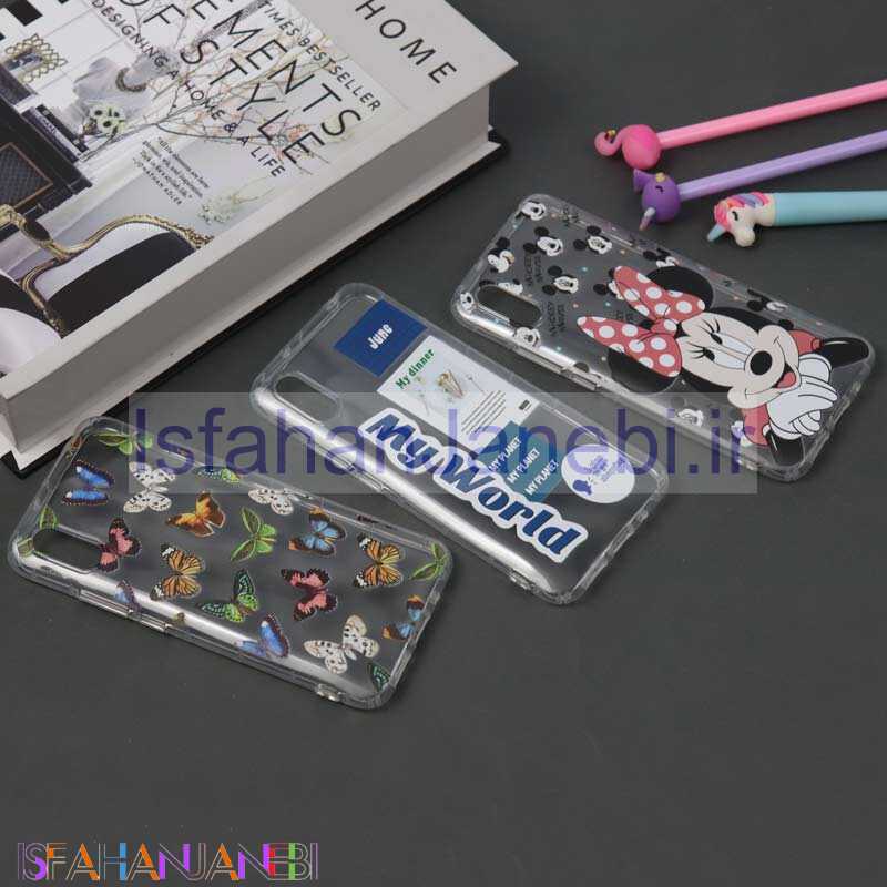 اصفهان جانبی-قاب ژله ای بی رنگ طرحدار شیائومی Xiaomi Redmi 9A