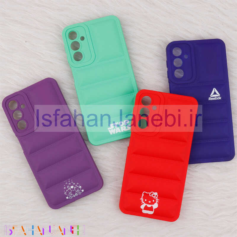 اصفهان جانبی-قاب پافر پشت مات محافظ لنزدار Samsung Galaxy A24