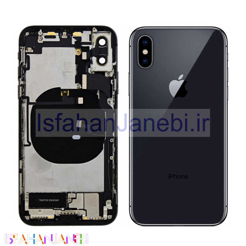 اصفهان جانبی-قاب کامل iPhone X مشکی
