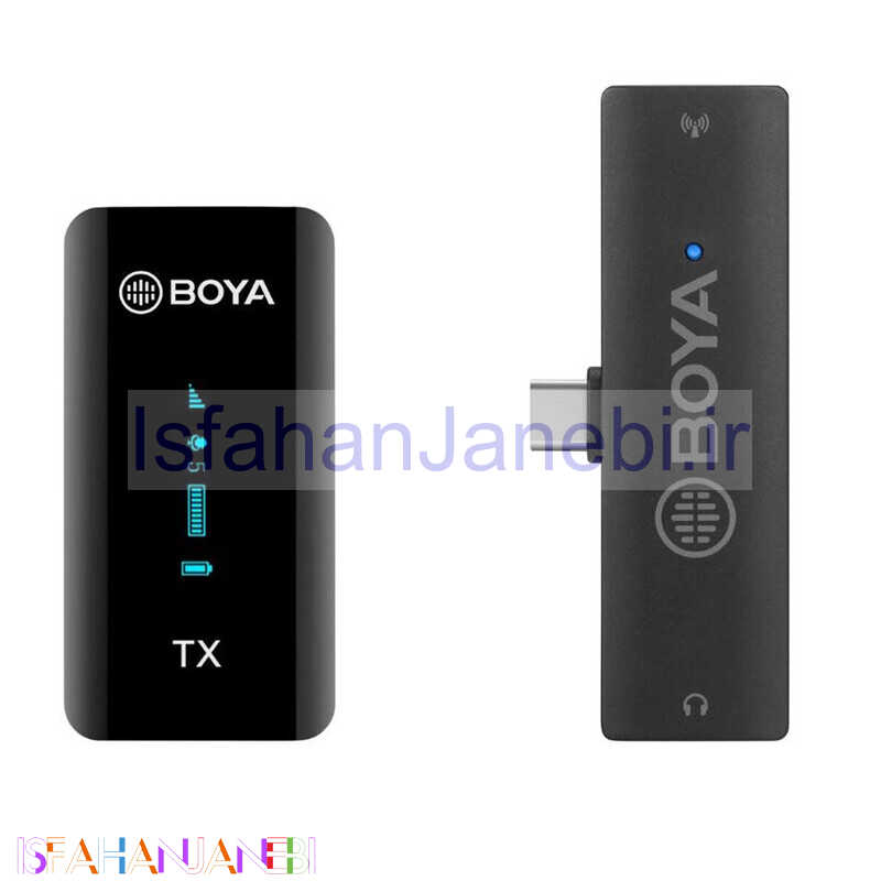 اصفهان جانبی-میکروفون یقه ای بی سیم Boya BY-XM6-S5