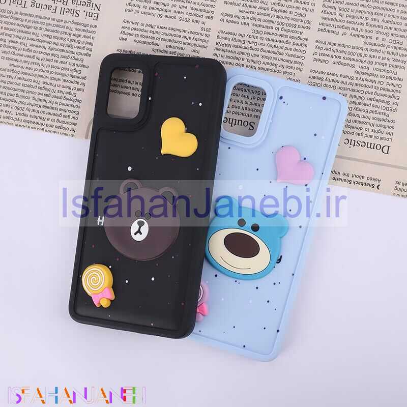 اصفهان جانبی-قاب ژله ای سامسونگ Galaxy A51 4G طرح آبنبات و قلب