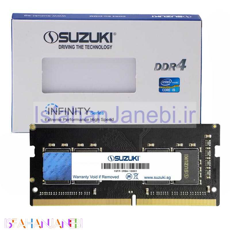 اصفهان جانبی-رم لپ تاپ سوزوکی Suzuki DDR4 16GB 2666MHz CL19