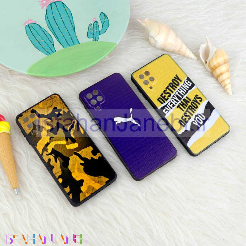 اصفهان جانبی-قاب فانتزی برجسته طرحدار پسرانه محافظ لنزدار Samsung Galaxy A12