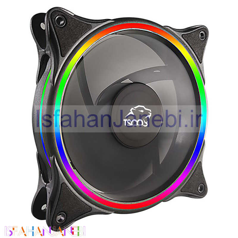 اصفهان جانبی-فن کیس تسکو 12*12 TSCO GFAN 130 ARGB