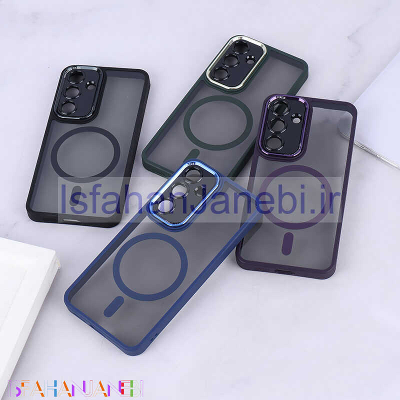 اصفهان جانبی-قاب مگ سیف Classic سامسونگ Galaxy S24 پشت مات محافظ لنزدار