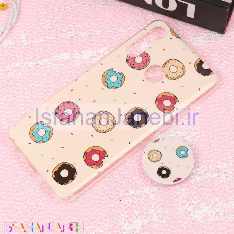 اصفهان جانبی-قاب سوپر IMD دور شفاف پاپ سوکت دار Samsung A20s دونات