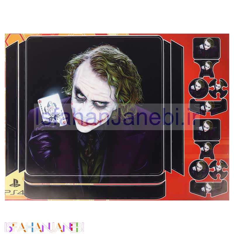 اصفهان جانبی-اسکین پلی استیشن 4 اسلیم طرح Joker کد 6
