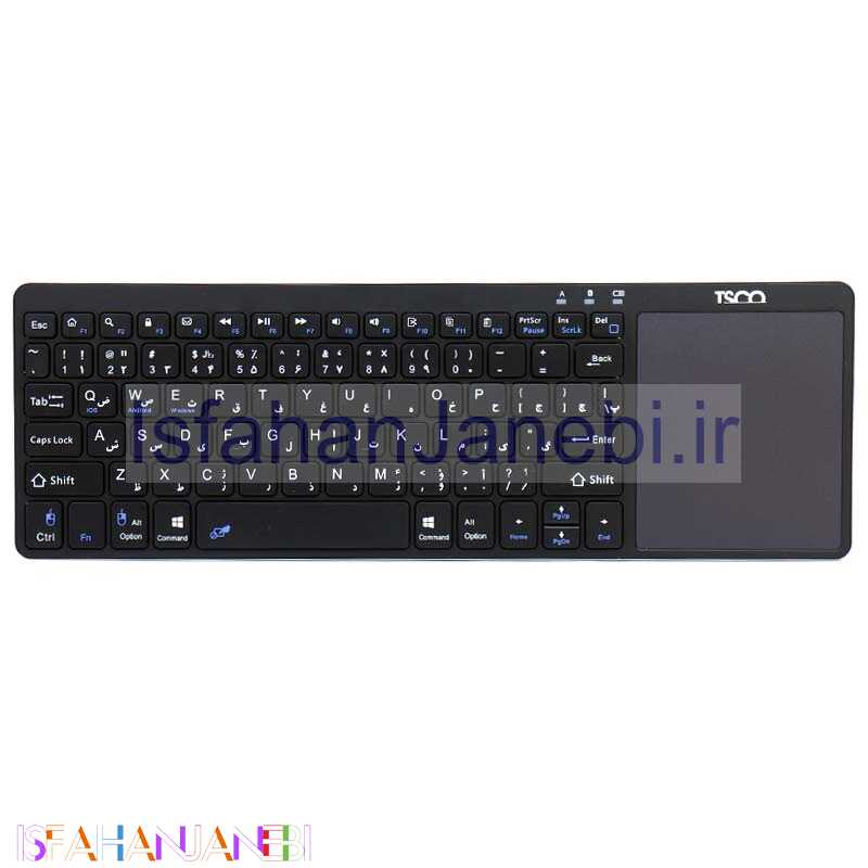 اصفهان جانبی-کیبورد و تاچ پد بی سیم تسکو TKM 7320B