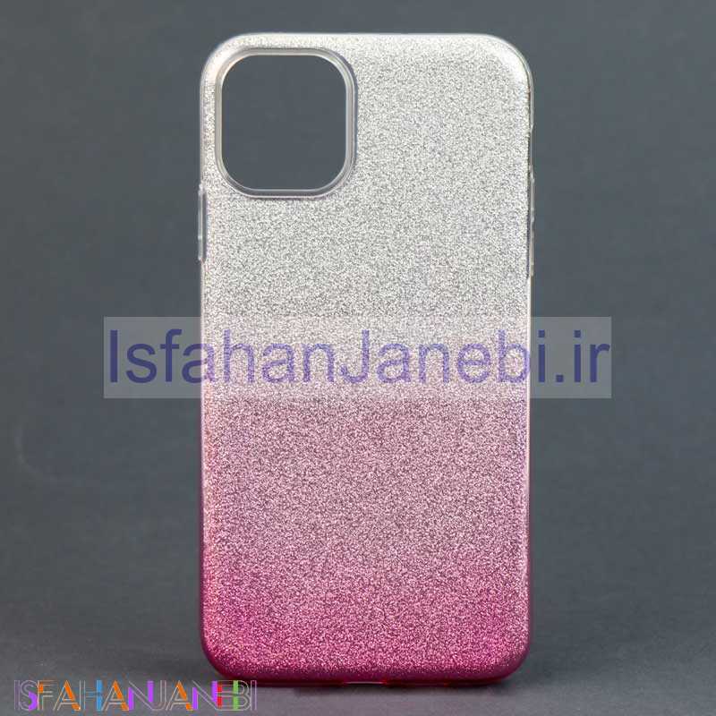 اصفهان جانبی-قاب اکلیلی iPhone 11 Pro Max سفید صورتی