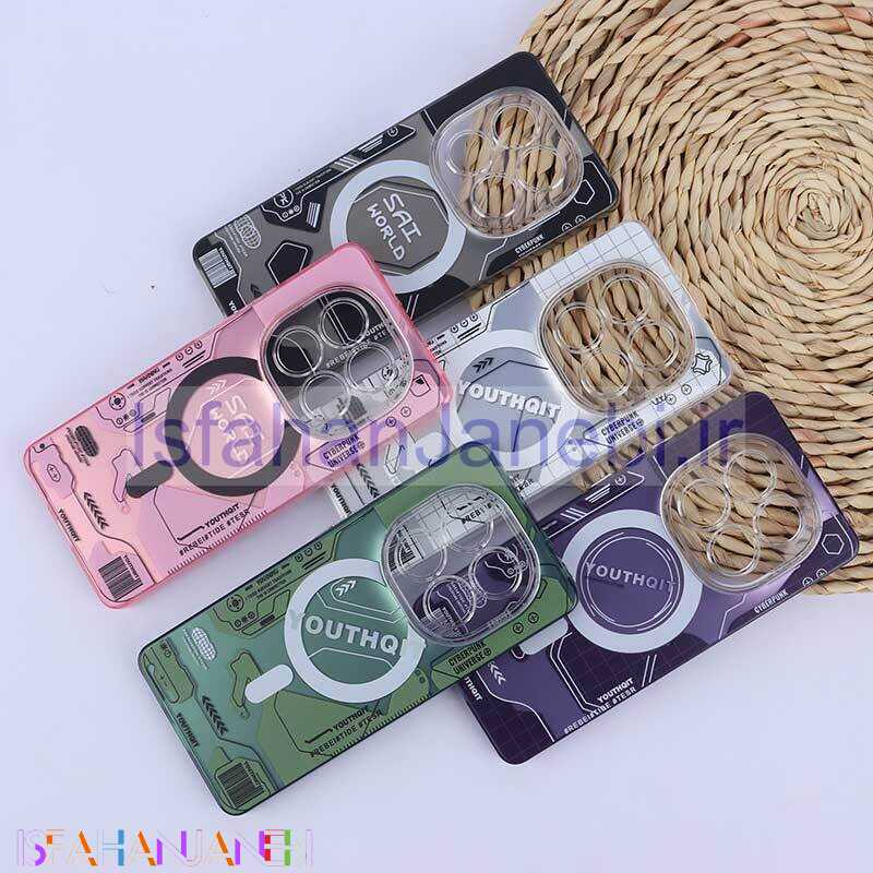 اصفهان جانبی-قاب Youthqit شیائومی Redmi Note 14 Pro 4G محافظ لنزدار طرح برد