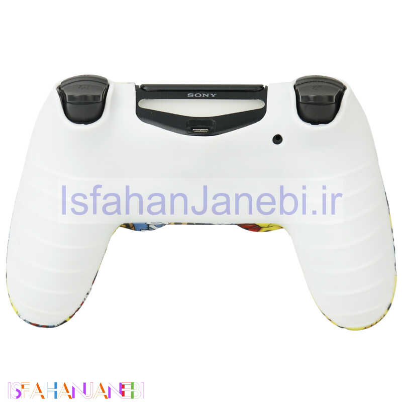 اصفهان جانبی-روکش دسته بازی PS4 طرح اسکلت کد 2 + روکش آنالوگ هدیه