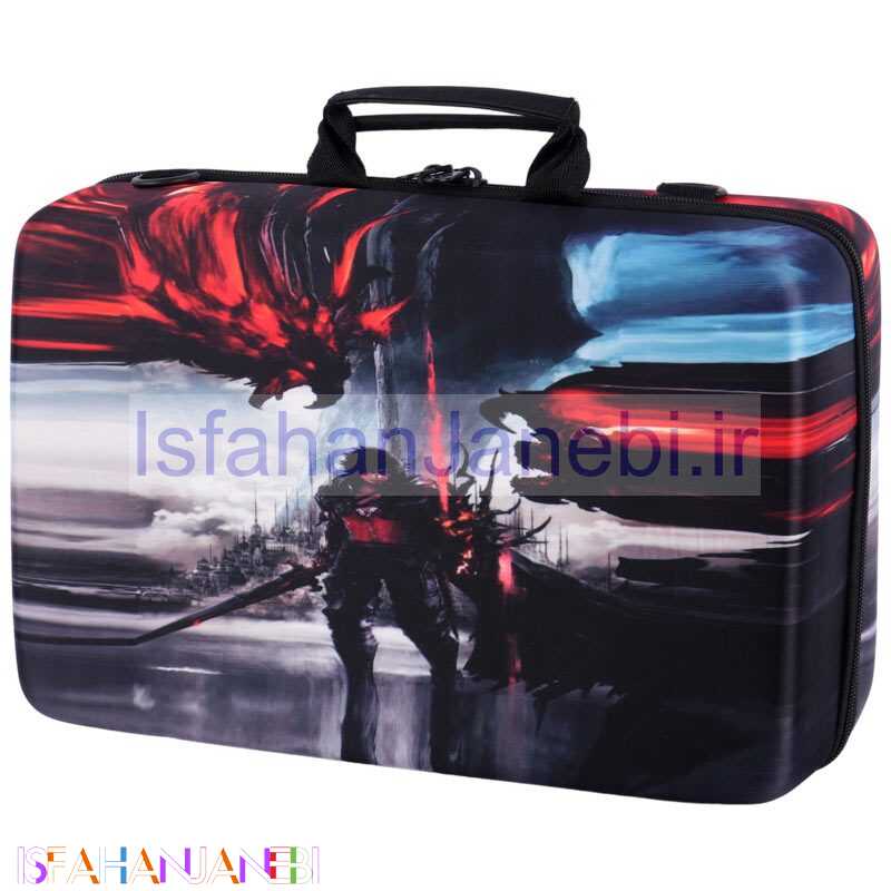اصفهان جانبی-کیف کنسول بازی PS5 Slim طرح Final Fantasy XVI کد 2