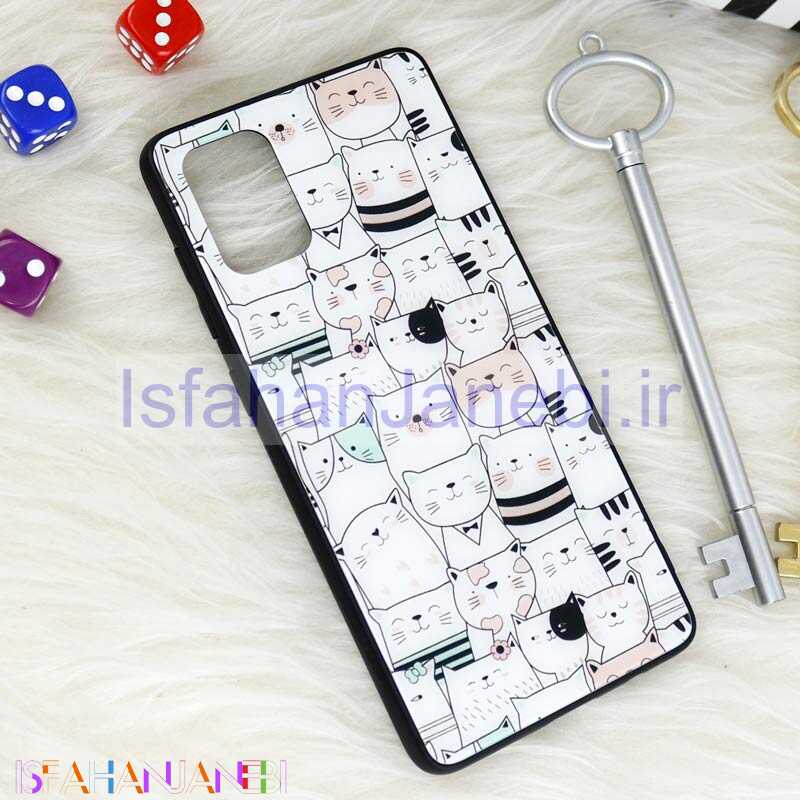 اصفهان جانبی-قاب پشت گلسی طرحدار گربه Samsung Galaxy A71