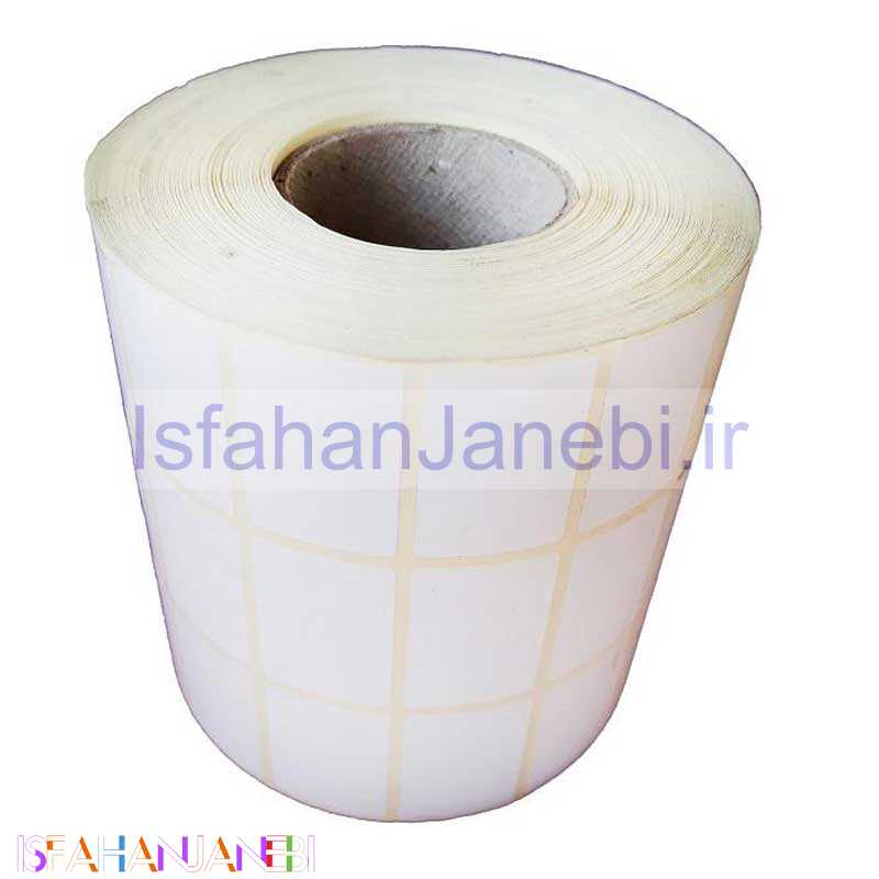 اصفهان جانبی-برچسب پرینتر لیبل زن 21*31 میلی متر 6000 عددی