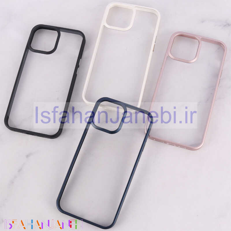 اصفهان جانبی-قاب شفاف Q Series آیفون iPhone 13 Pro Max کد 1