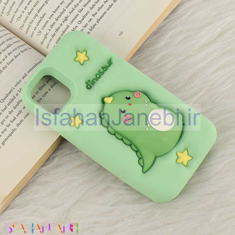 اصفهان جانبی-قاب سیلیکونی فیجت دار آیفون iPhone 11 برجسته طرح Dinosaur