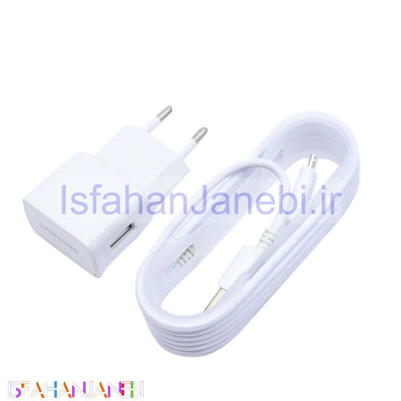 اصفهان جانبی-شارژر دیواری Samsung Galaxy Note 4 2A پکدار + کابل میکرو یو اس بی