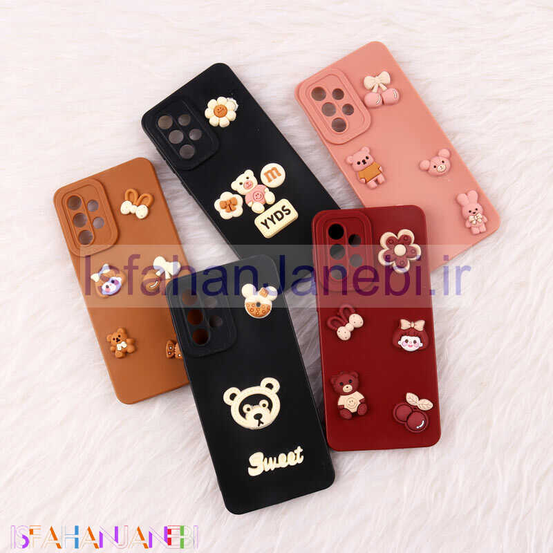 اصفهان جانبی-قاب فانتزی عروسکی Pro Camera محافظ لنزدار Samsung Galaxy A33 5G