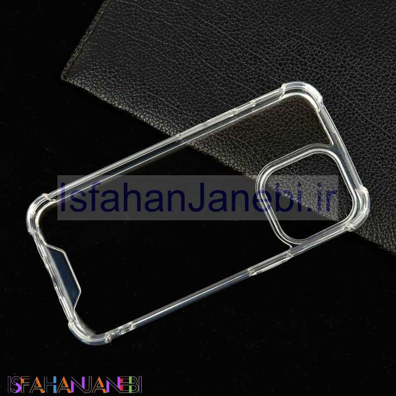 اصفهان جانبی-قاب PC ضدضربه کپسولی شفاف iPhone 13 Pro