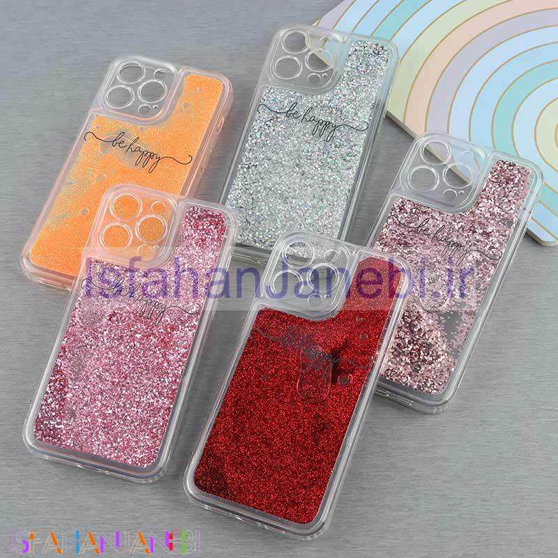 اصفهان جانبی-قاب آکواریومی شفاف Irock آیفون iPhone 14 Pro Max محافظ لنزدار