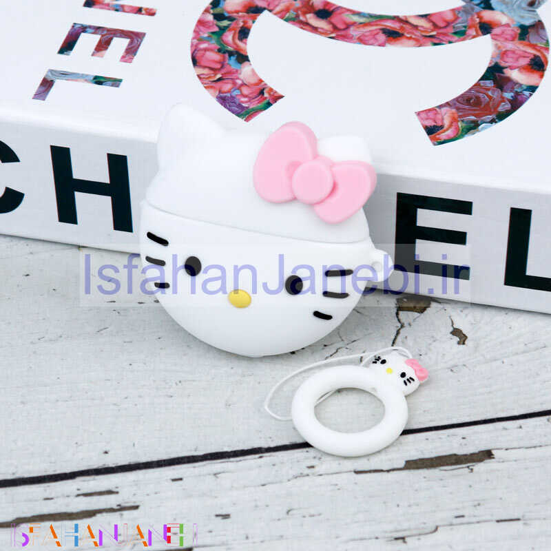 اصفهان جانبی-محافظ ایرپاد سیلیکونی کیتی صورتی