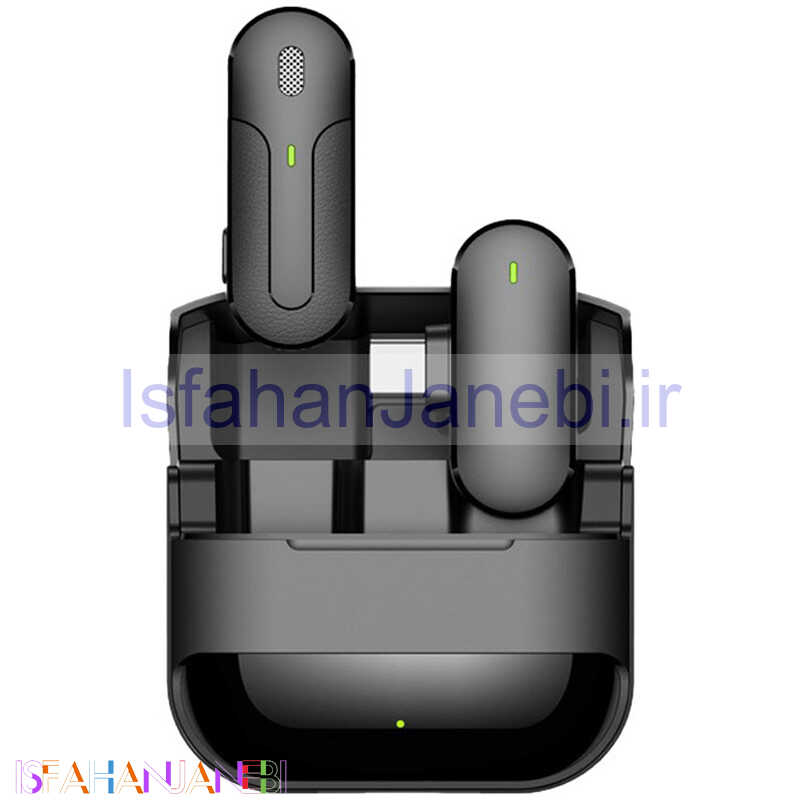 اصفهان جانبی-میکروفون یقه ای بی سیم Green Lion GNWIRTYCBK Type-C
