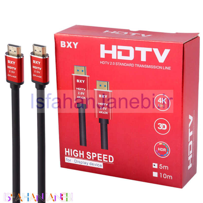 اصفهان جانبی-کابل BXY HDMI V2.0 4K 5m