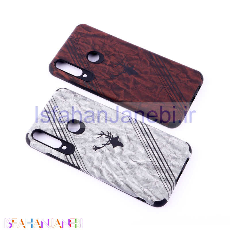 اصفهان جانبی-قاب ساده سیلیکونی چرمی محافظ لنزدار Huawei Y6p