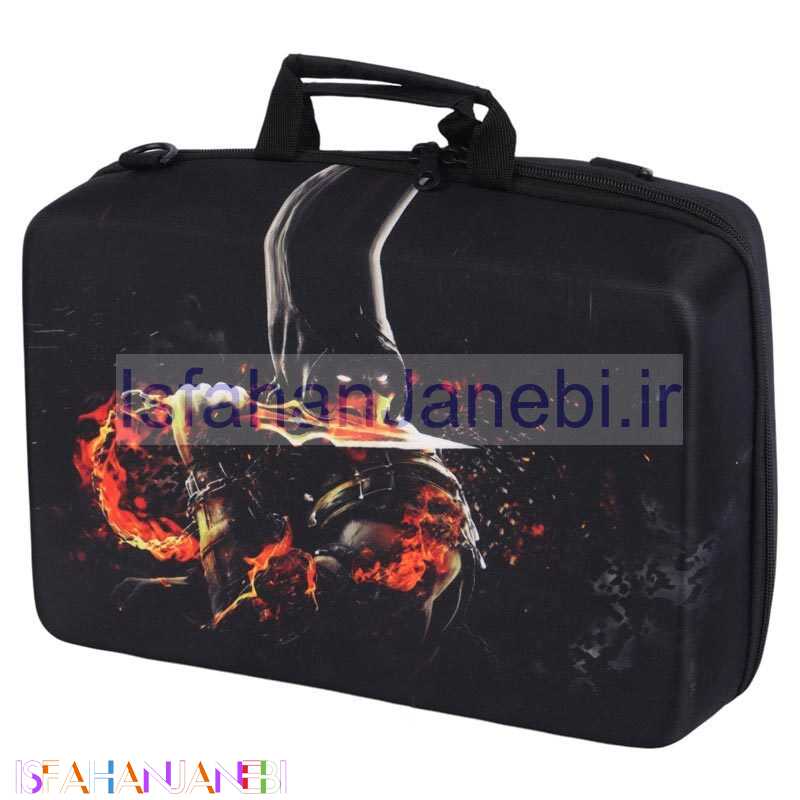 اصفهان جانبی-کیف کنسول بازی PS5 Slim طرح Mortal Kombat کد 8