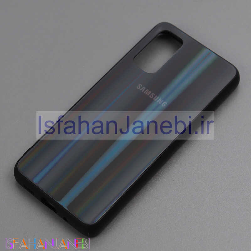 اصفهان جانبی-قاب لیزری پشت گلسی Samsung S20 کد1 سری B