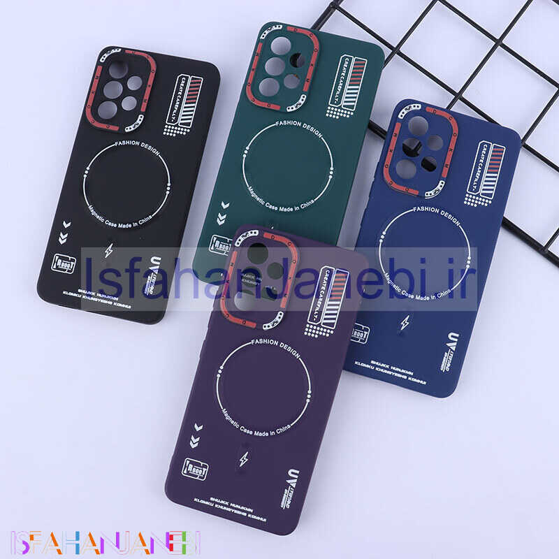 اصفهان جانبی-قاب ژله ای Dcokm سامسونگ Galaxy A53 5G طرح مگ سیف محافظ لنزدار