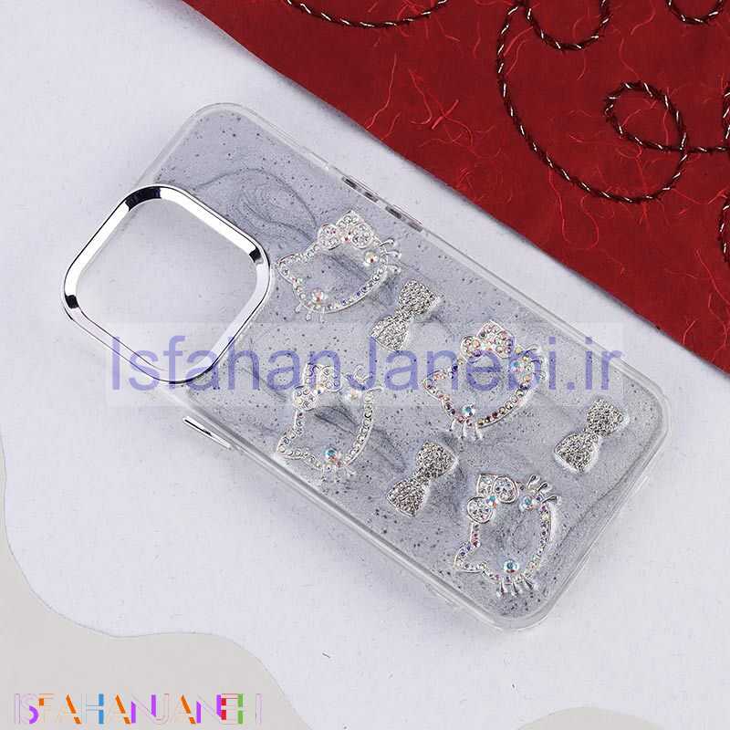 اصفهان جانبی-قاب اکلیلی Vip Max آیفون iPhone 13 Pro طرح Kitty